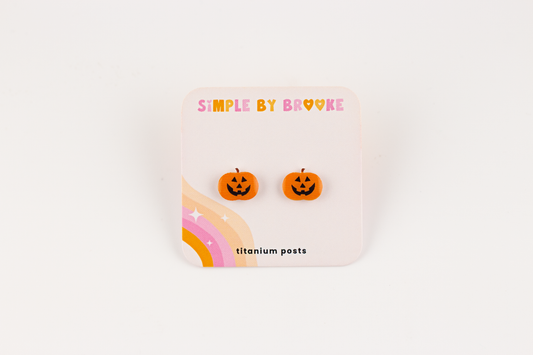 Jack O Lantern Earrings