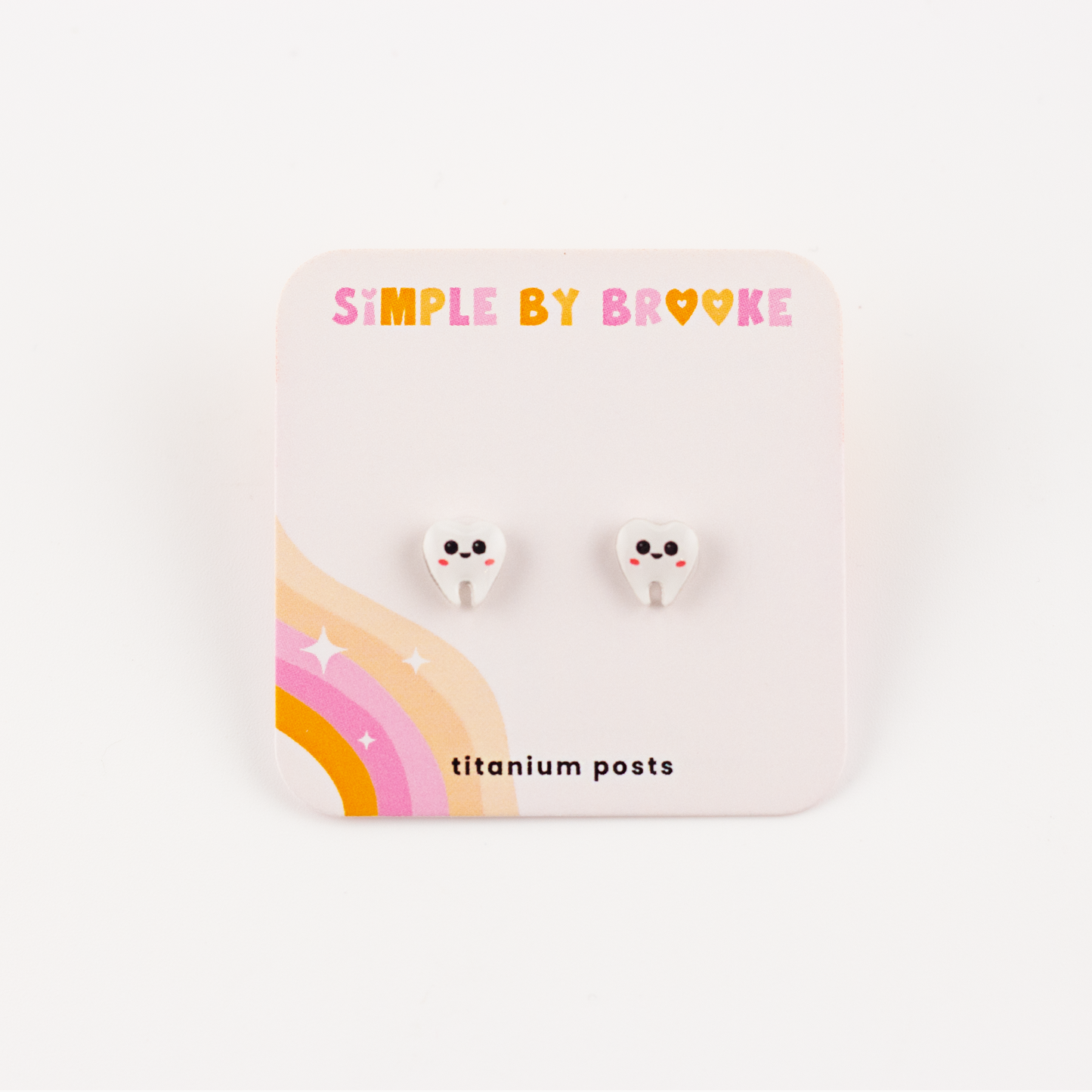 Kawaii Tooth Earrings