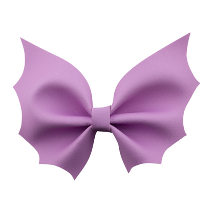 Solid Bat Leather Bow