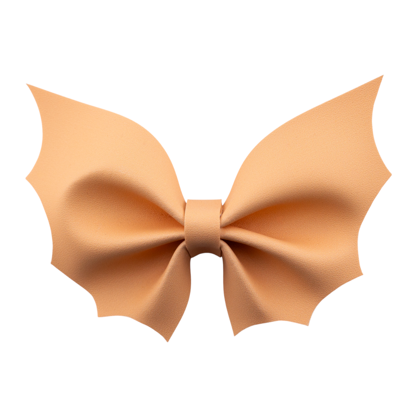 Solid Bat Leather Bow