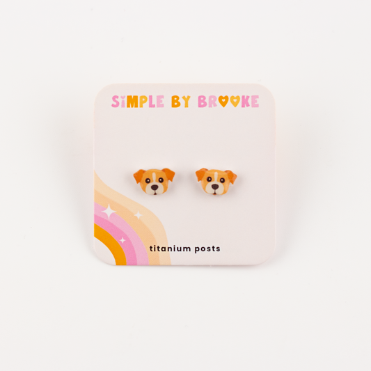 Dog Earrings