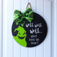 Oogie Boogie Door Hanger