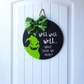 Oogie Boogie Door Hanger