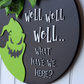 Oogie Boogie Door Hanger