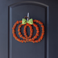 Orange Pumpkin Shaped Berry Wreath