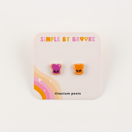 PB&J Earrings