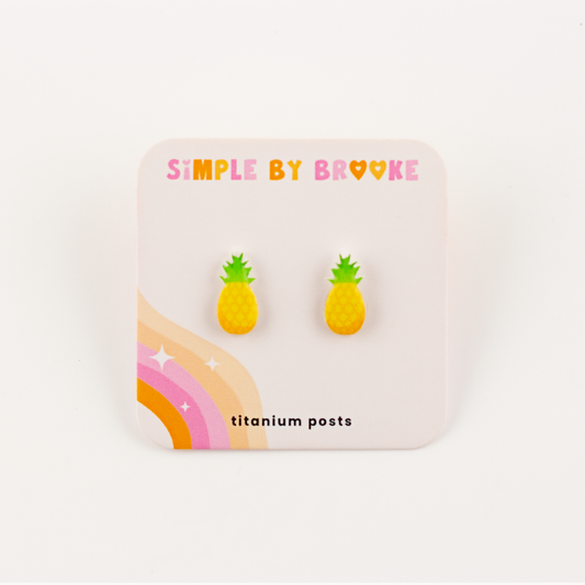 Pineapple Earrings