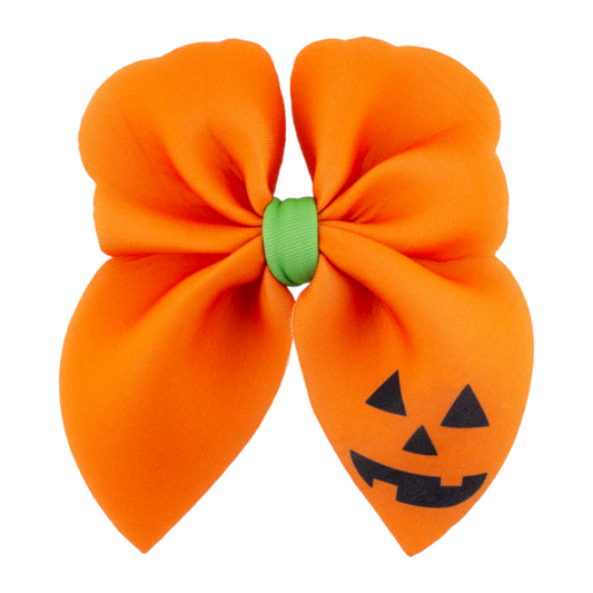 Neoprene Pumpkin Bow