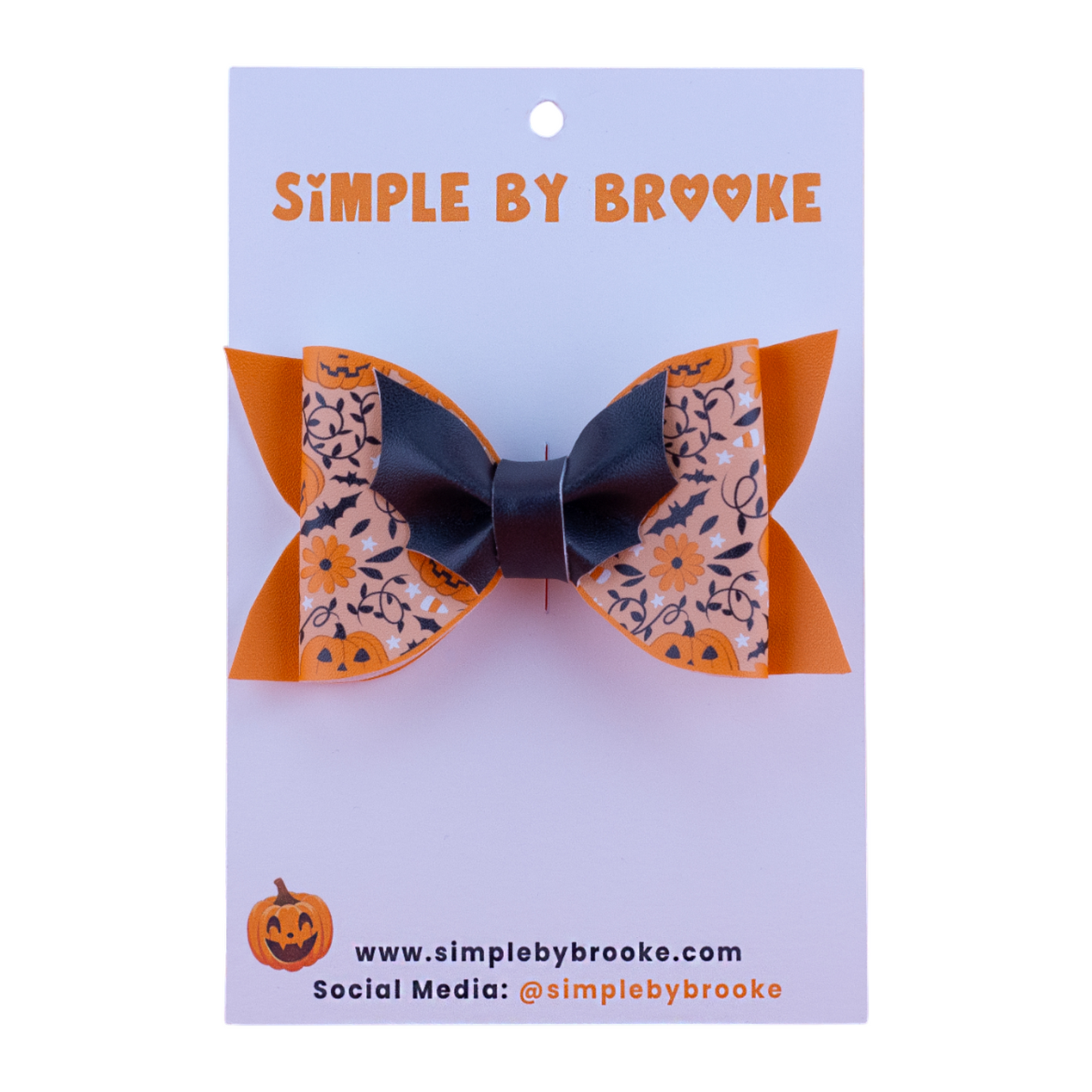 Pumpkin Vine Bow