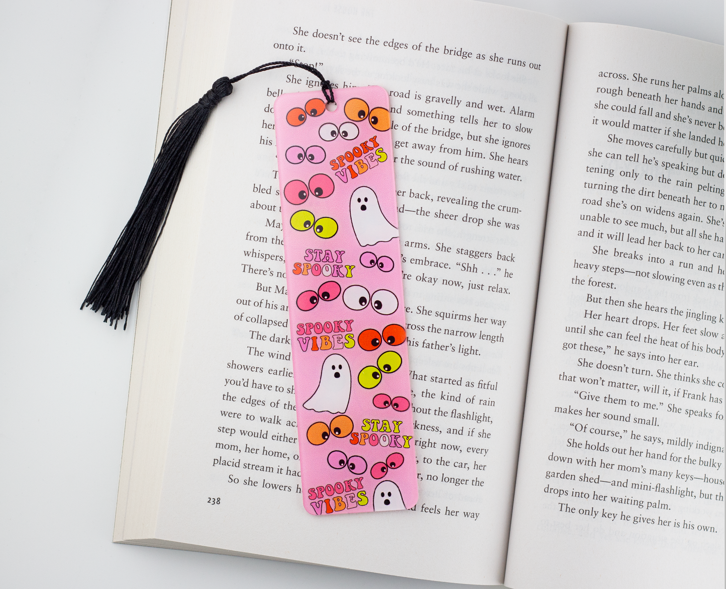 Spooky Vibes Halloween Acrylic Bookmark