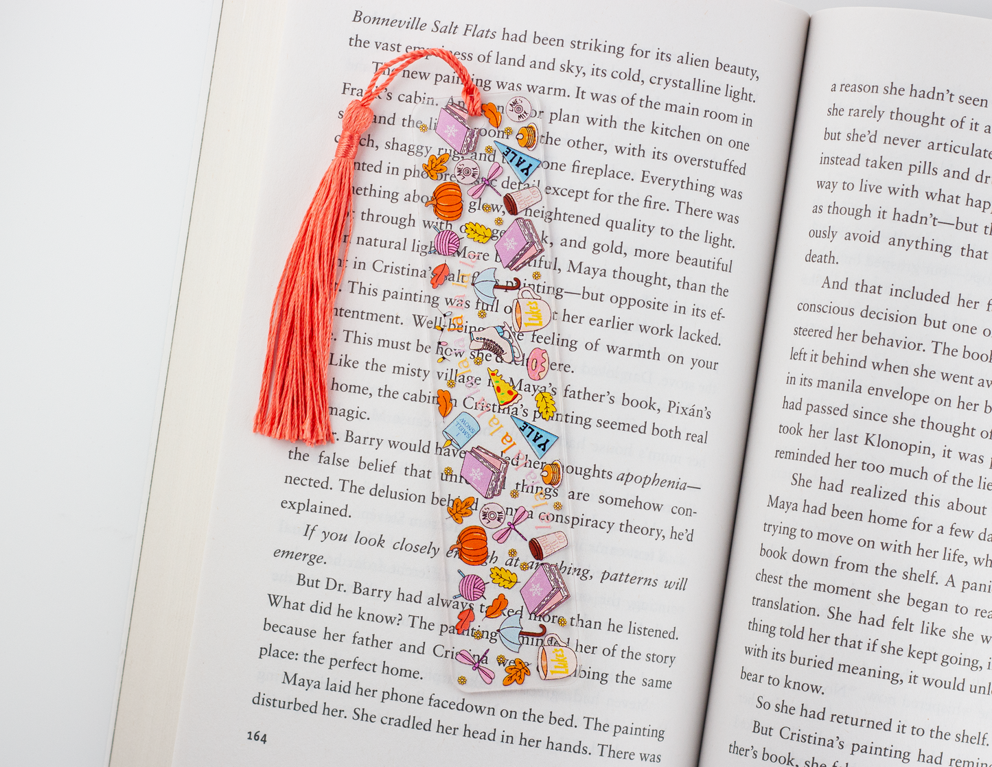 Autumn Acrylic Bookmark