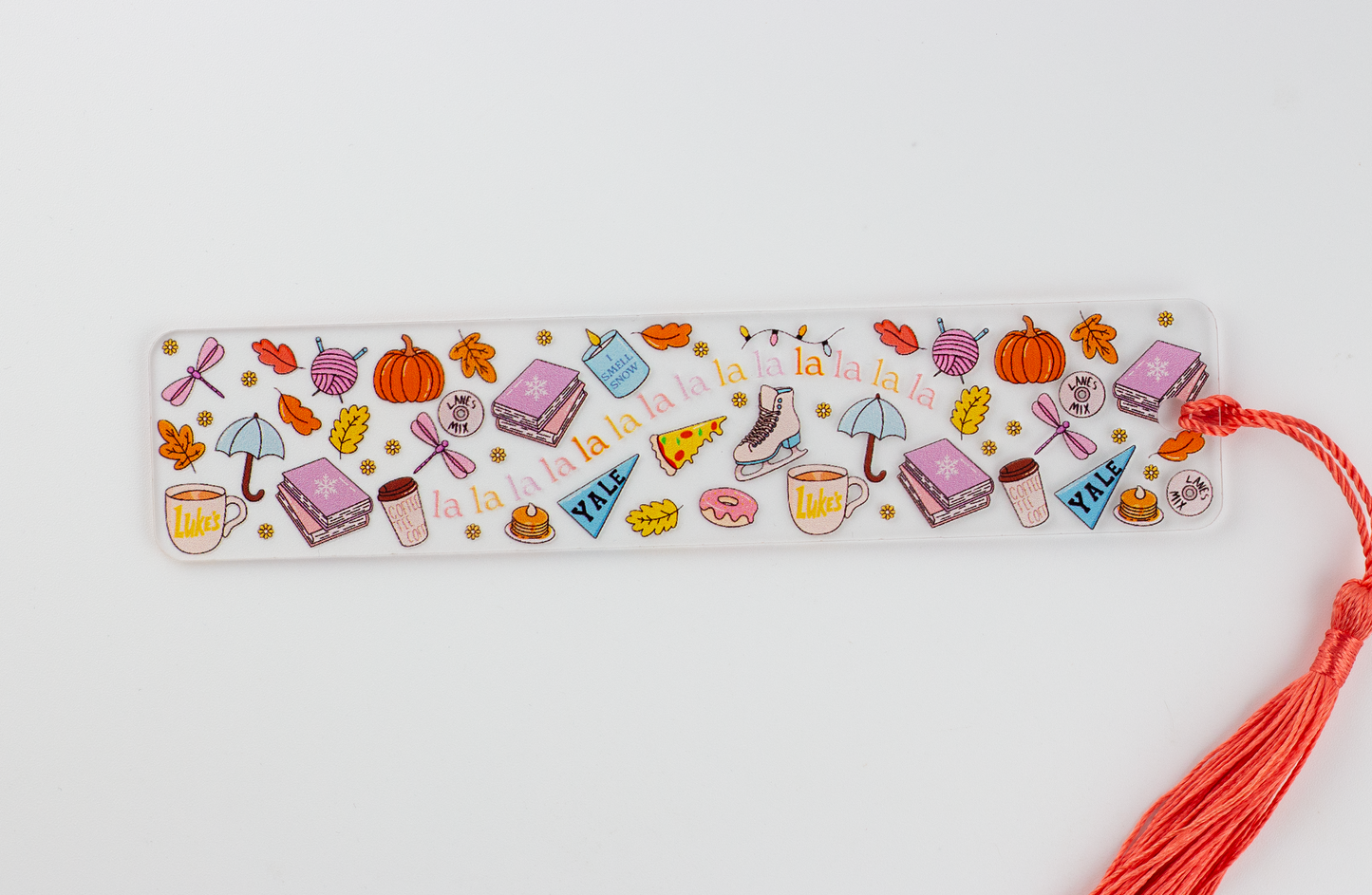 Autumn Acrylic Bookmark