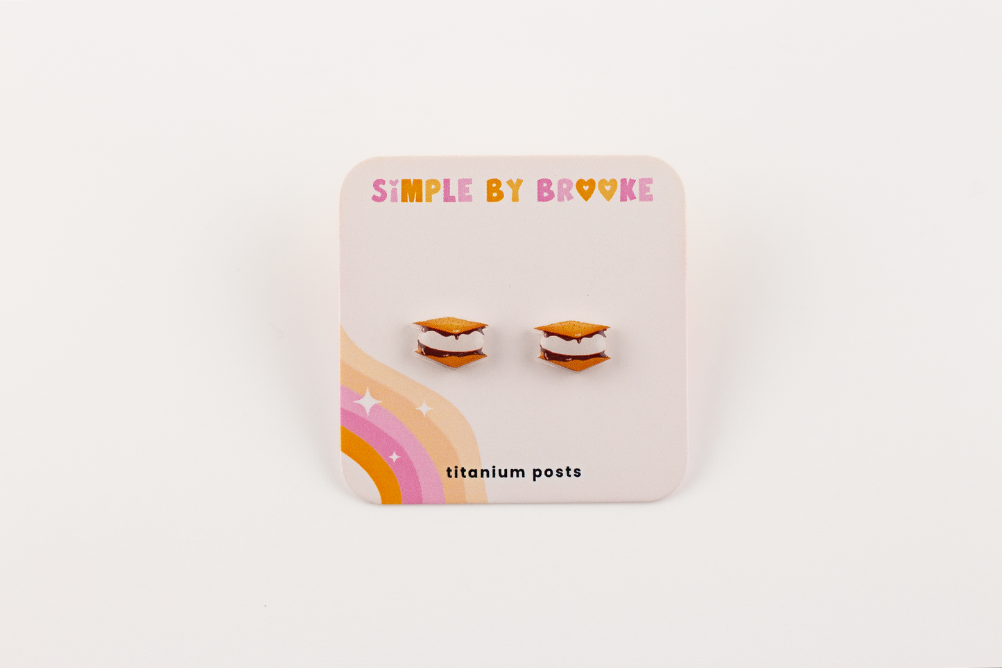 Smores Earrings