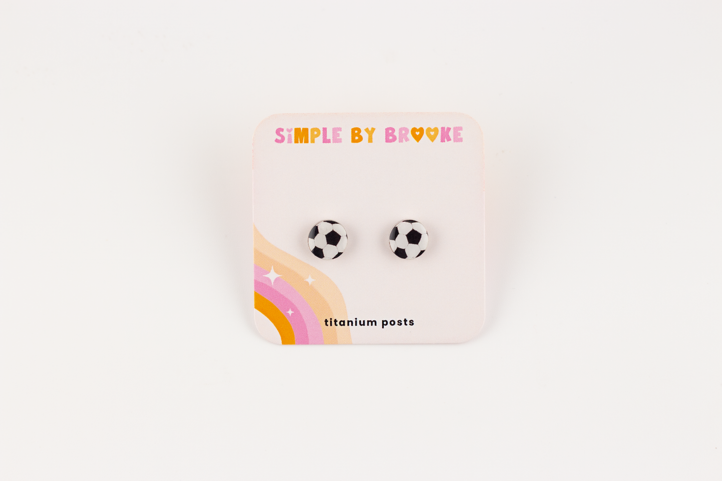 Soccer Earrings