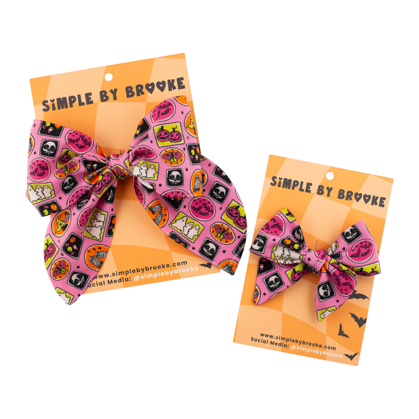 Halloween Stamps Bow