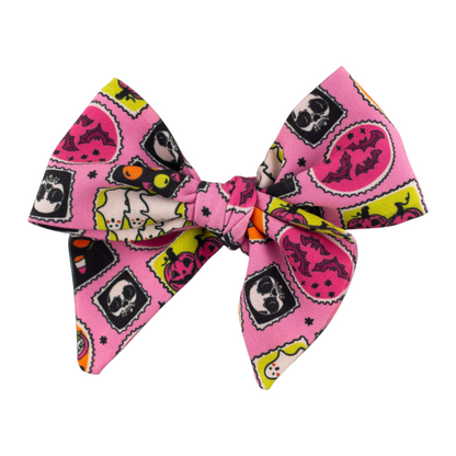 Halloween Stamps Bow