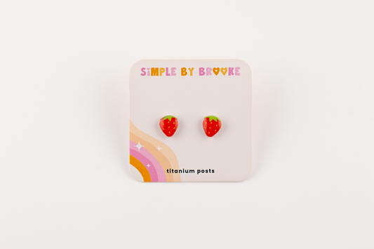 Strawberry Earrings