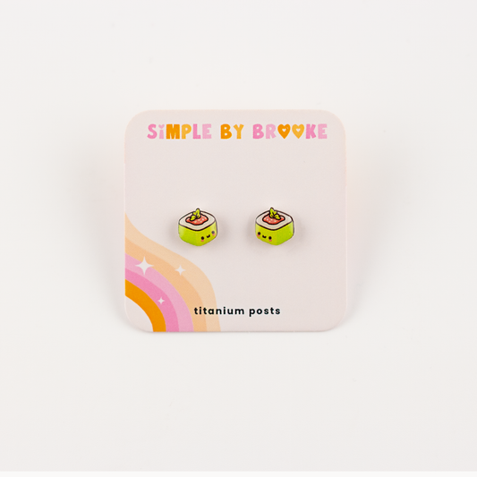 Sushi Earrings