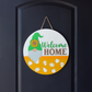 Welcome Home Gnome Fall Door Sign