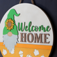 Welcome Home Gnome Fall Door Sign