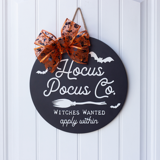 Hocus Pocus Door Hanger