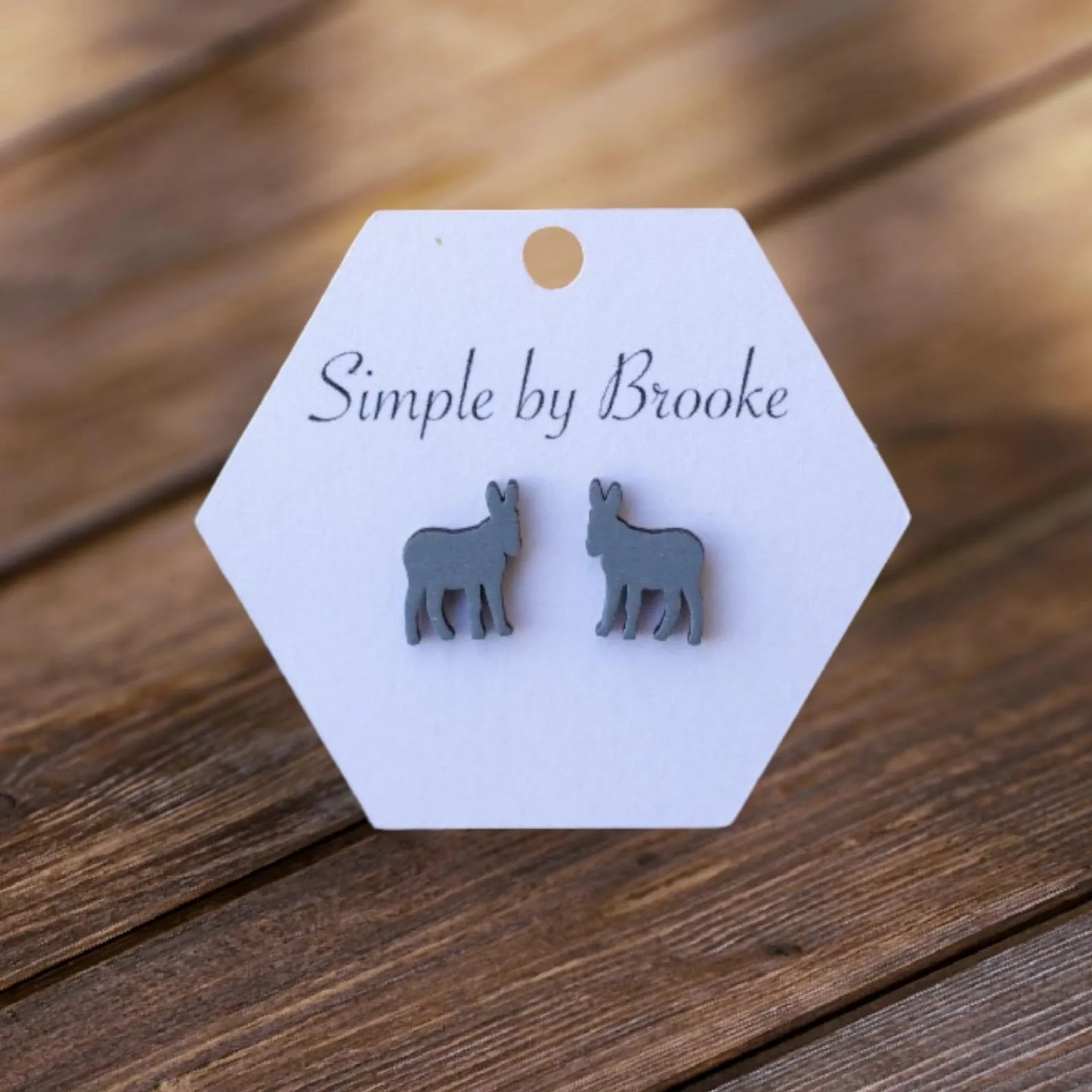 Burro Stud Earrings