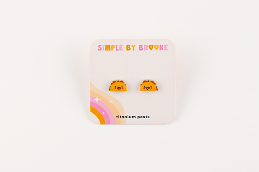 Taco Earrings